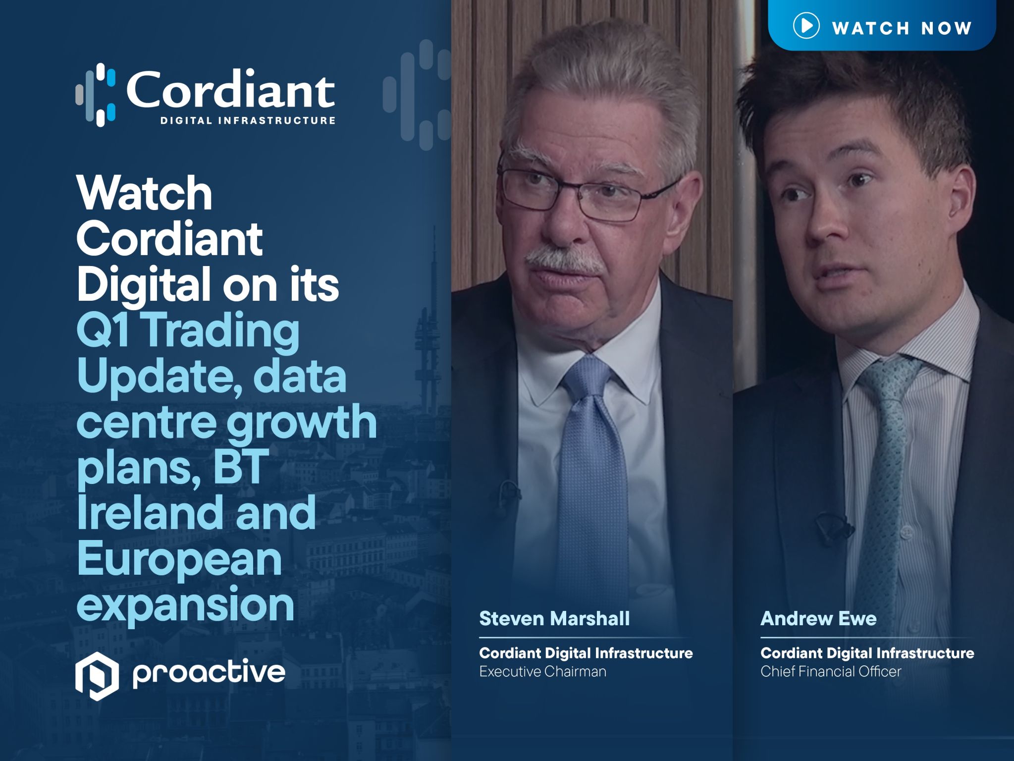 Featured image for Steven Marshall and Andrew Ewe sat down with Proactive to discuss CORD’s Q1 trading update.