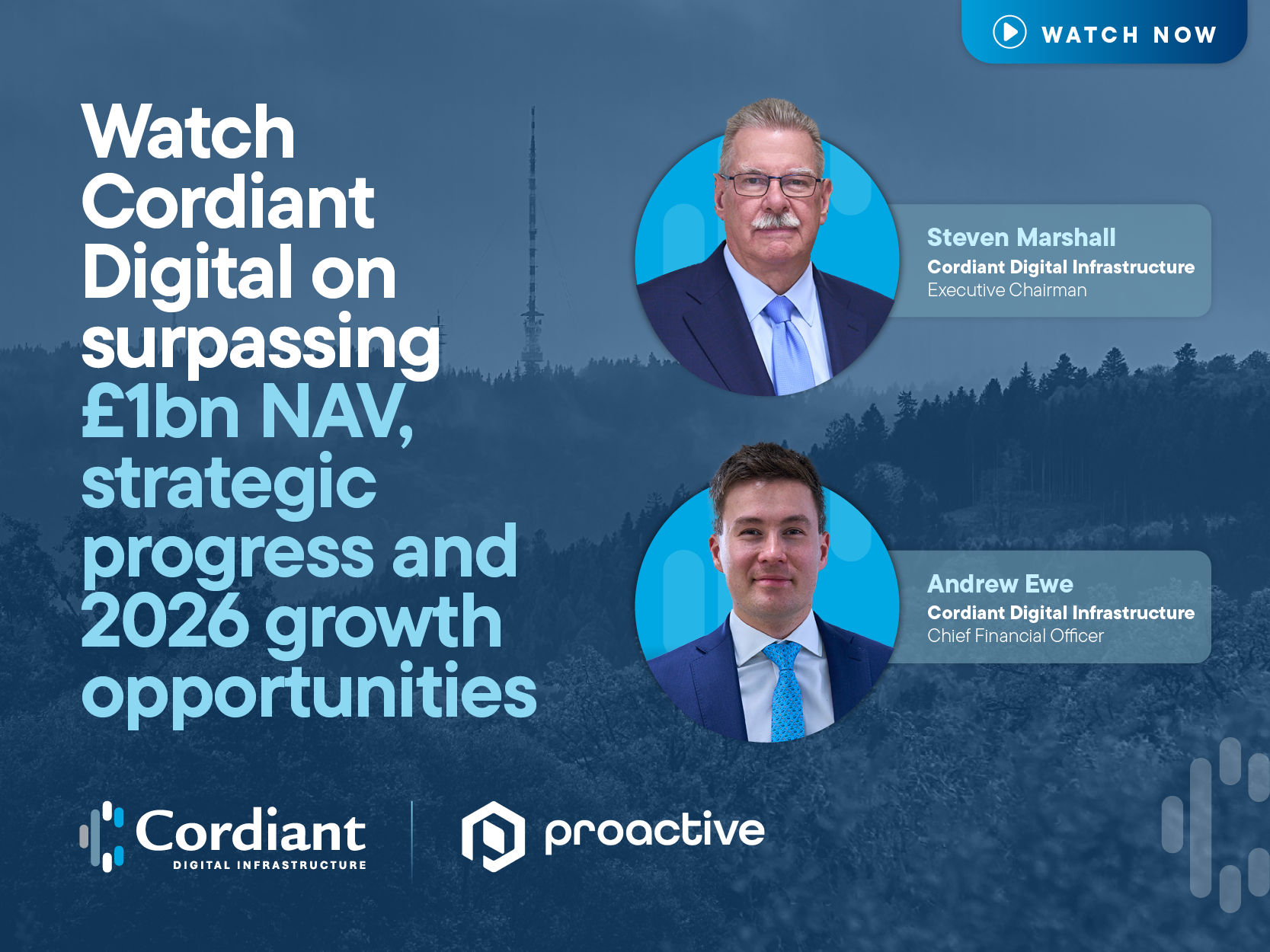 Featured image for Cordiant Digital Infrastructure reports £1bn NAV milestone