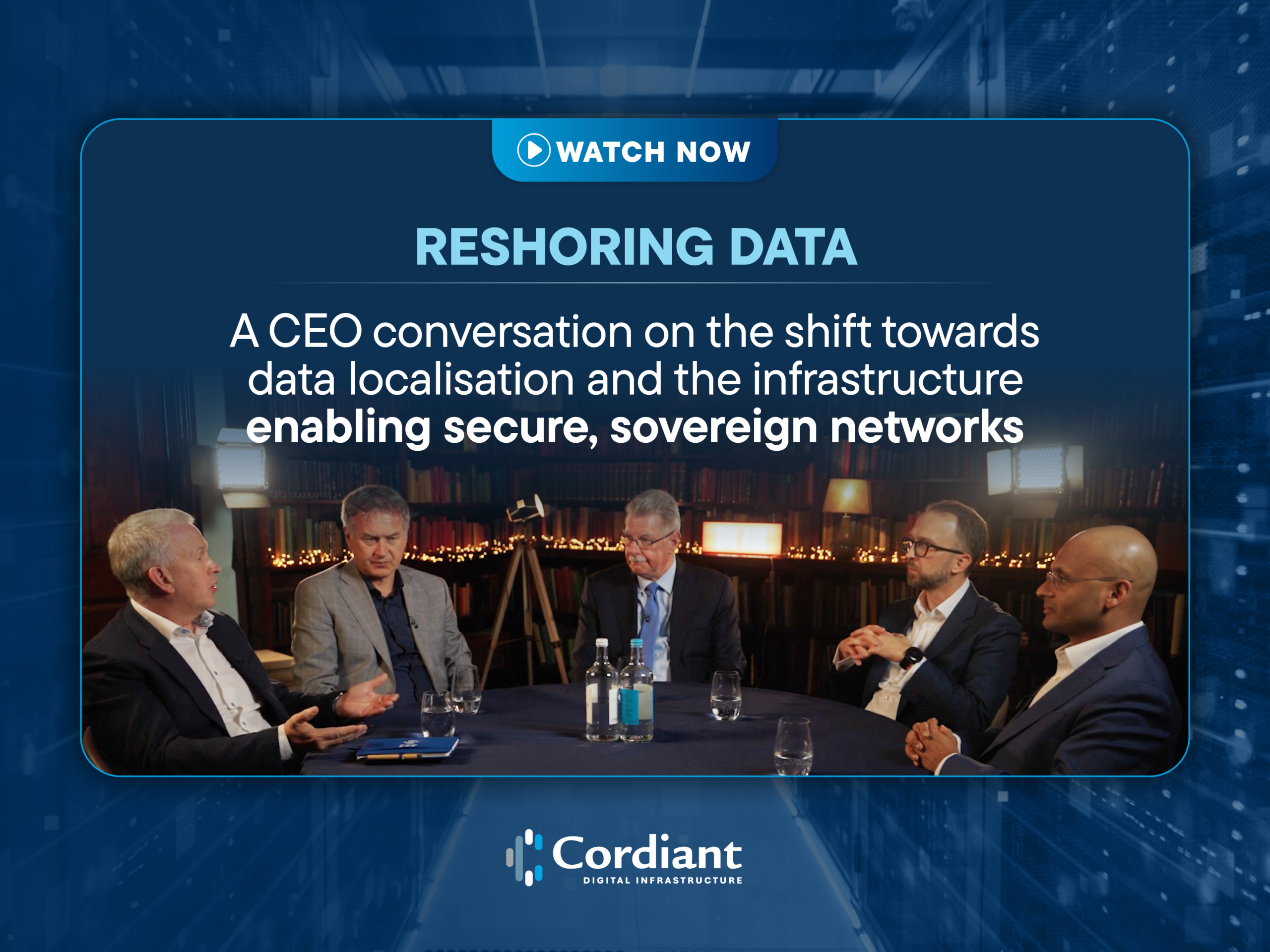 Featured image for Reshoring Data | A CEO discussion on the growing trend of data reshoring, and how it is driving demand across digital infrastructure